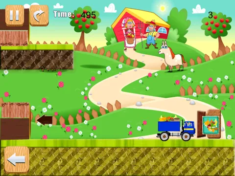 Farm Food Delivery Runner Jumpy Race Frenzy - Rival Bounce Fruit Racing Saga Free iPad 应用截图