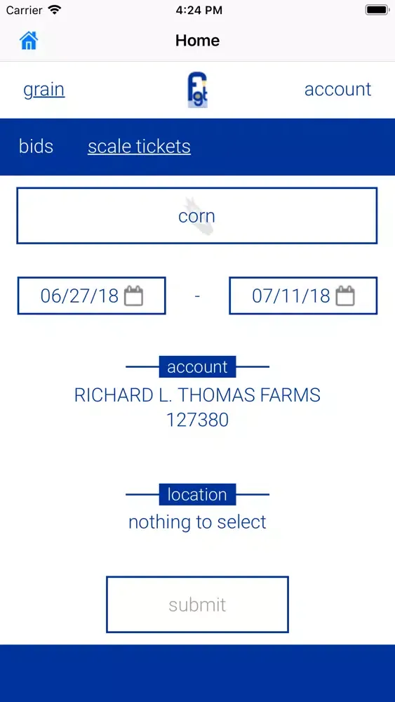 Captures d'écran de FGT Mobile