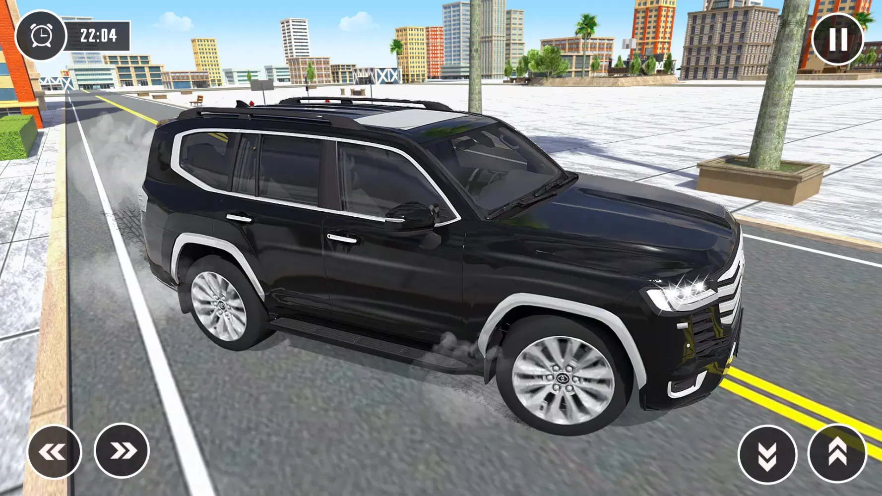 Flying Prado Car Robot Game Screenshots