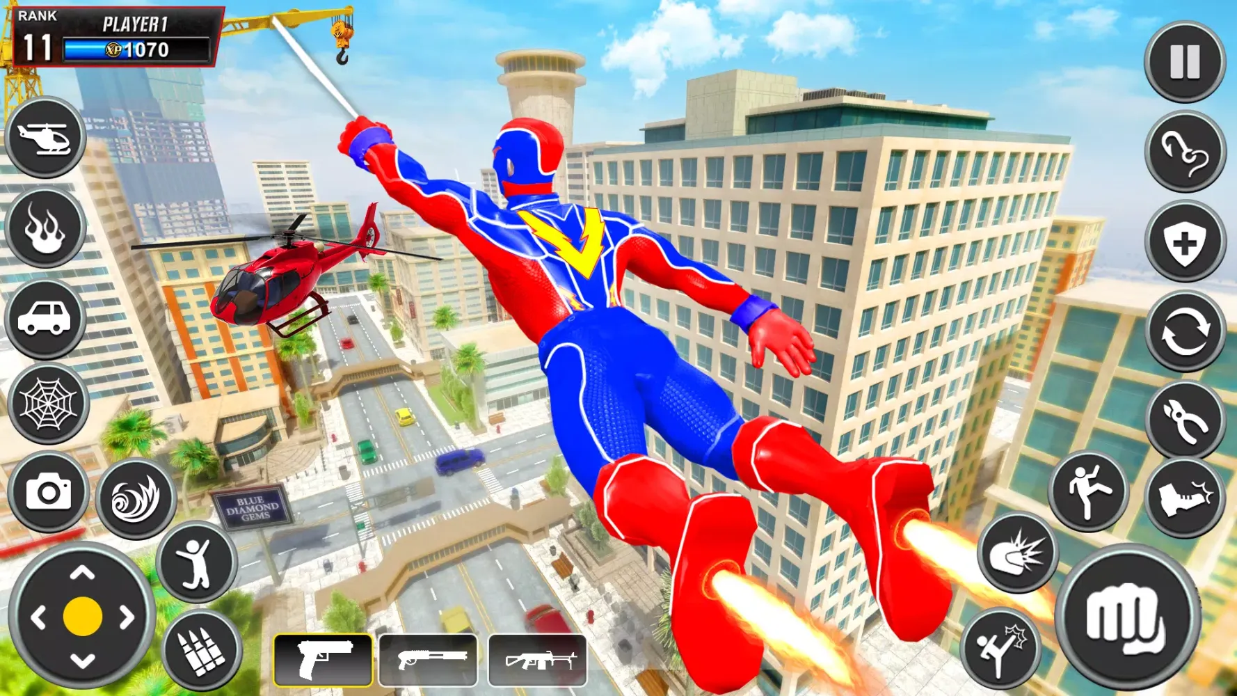 Screenshot di Spider Rope Hero: Superhero