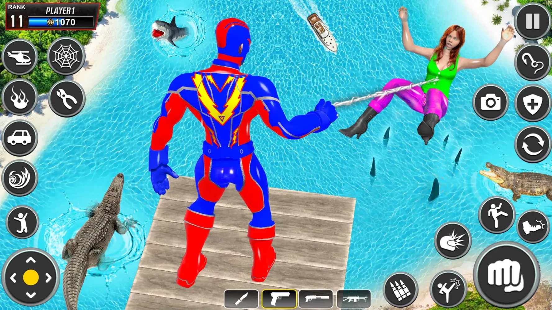 Screenshot di Spider Rope Hero: Superhero