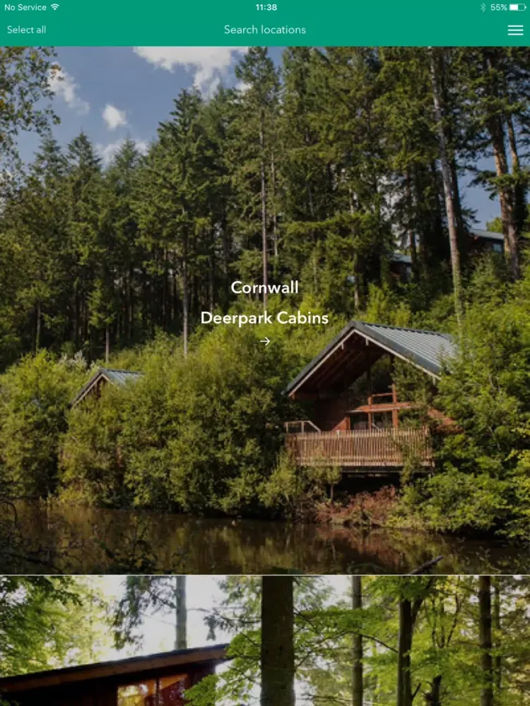 Forest Holidays iPad  سکرین شاٹس