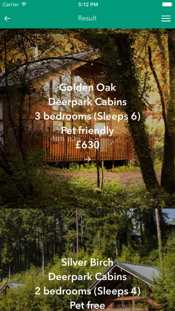 Forest Holidays سکرین شاٹس