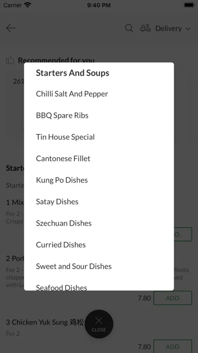 Zrzuty ekranu Tin House Cantonese Wellington