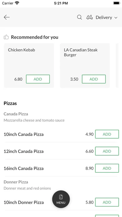 Zrzuty ekranu Canadian Charcoal Grill.