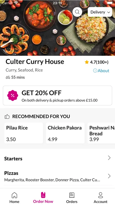 Capturas de pantalla de Culter Curry House Aberdeen