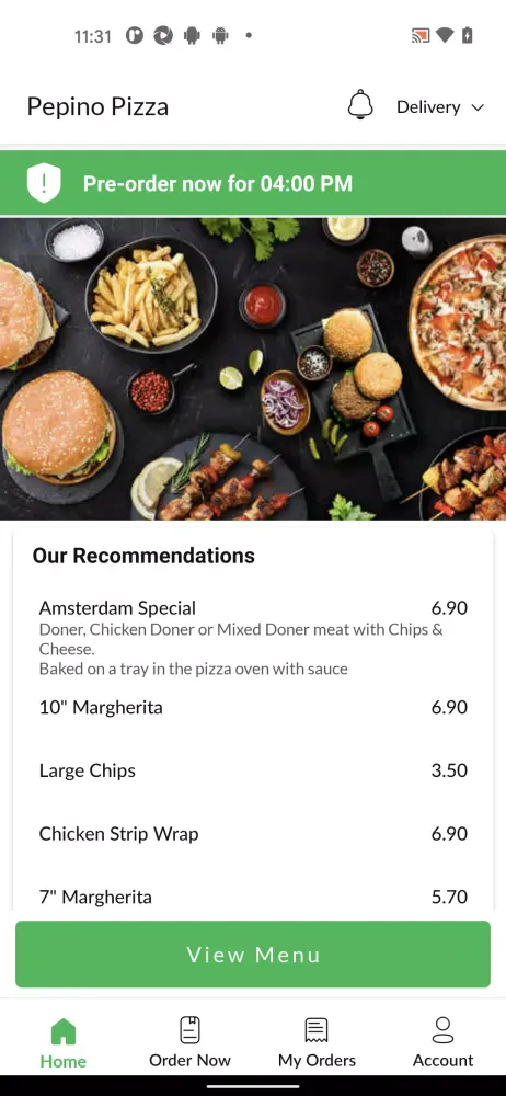 Capturas de pantalla de Pepino Pizza