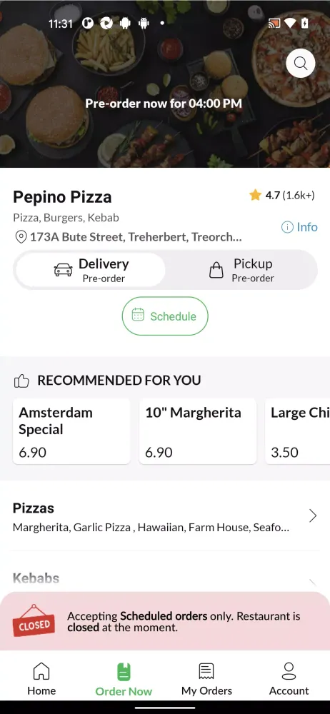 Capturas de pantalla de Pepino Pizza