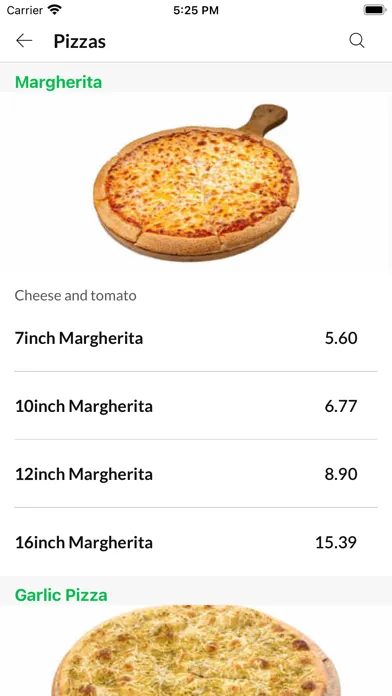 ภาพหน้าจอของ Pepino Pizza
