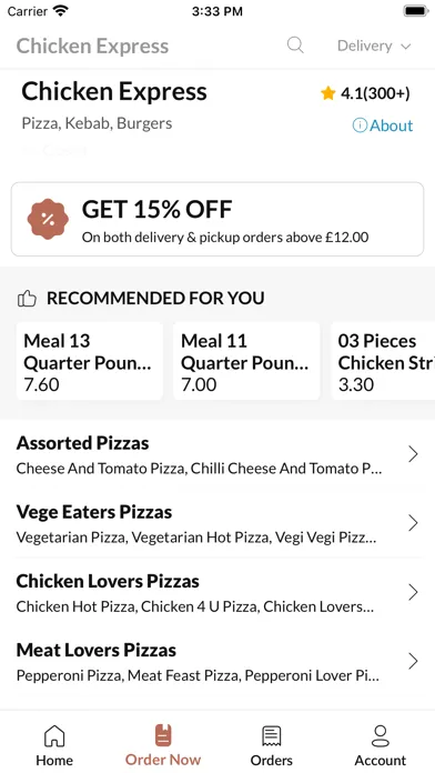 Chicken Express Cardiff سکرین شاٹس
