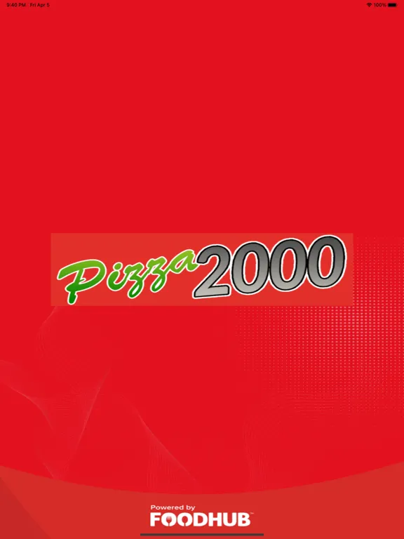 Ảnh chụp màn hình của Pizza 2000 ltd. iPad 