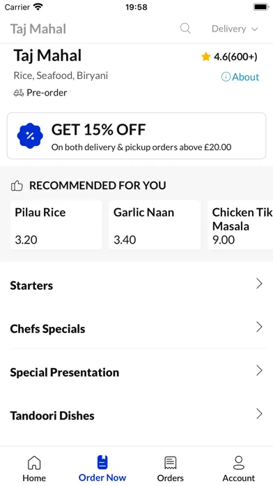 Taj Mahal Peterborough 스크린샷