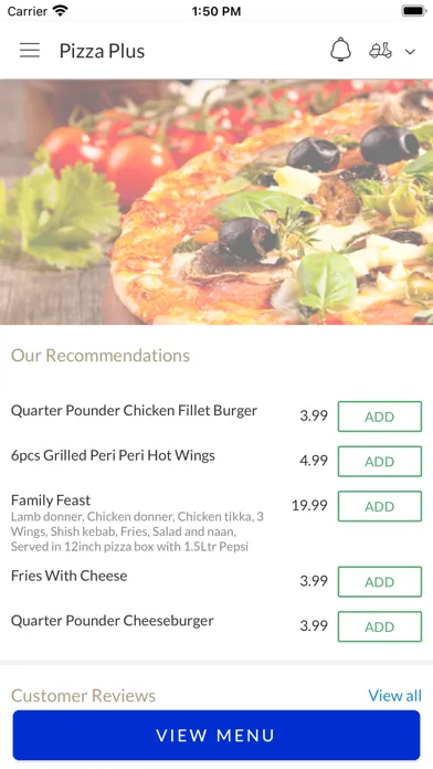 Pizza Plus Wellington Screenshots
