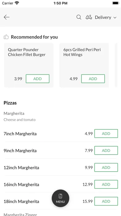 Pizza Plus Wellington Screenshots