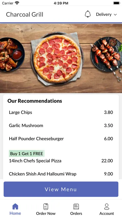 Charcoal Grill GRANTHAM Ekran Görüntüleri