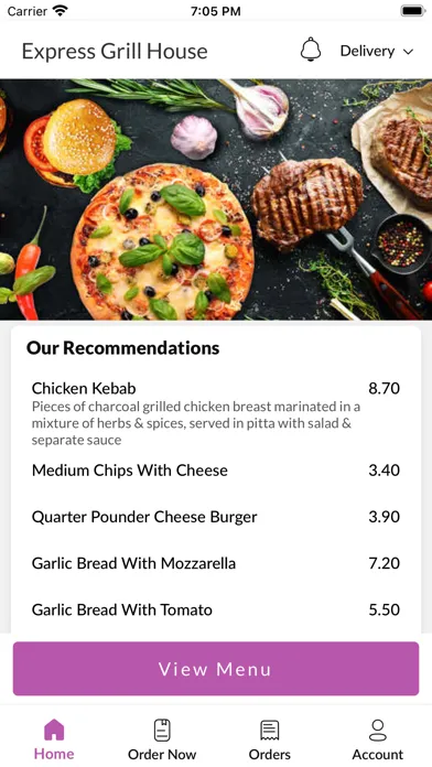 Express Grill House Screenshots