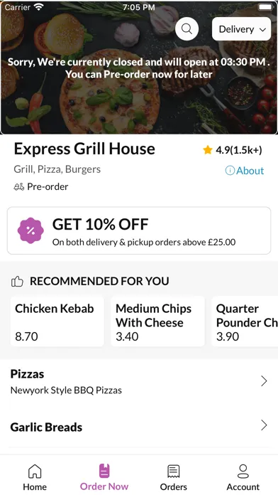 Express Grill House Screenshots