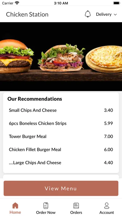 Capturas de tela do Chicken Station