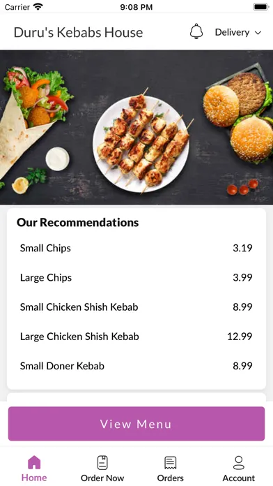 Captures d'écran de Duru's Kebabs House