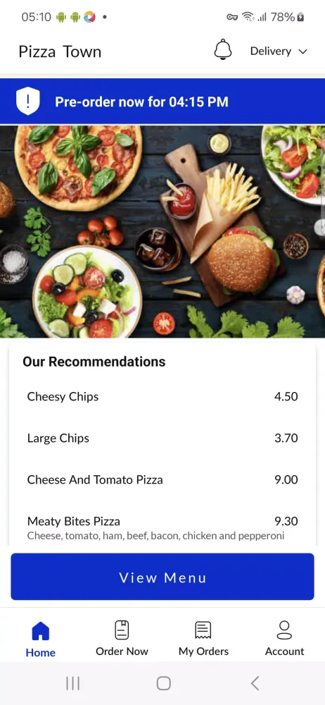 Captures d'écran de Pizza Town