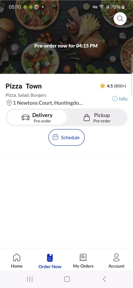 Captures d'écran de Pizza Town