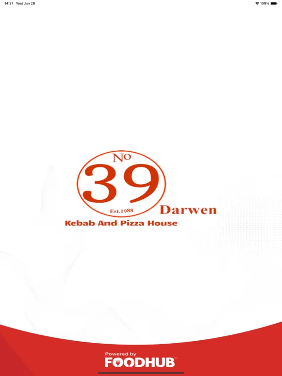 No. 39 Kebab And Pizza House iPad  سکرین شاٹس