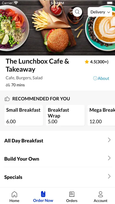 Zrzuty ekranu The Lunchbox Cafe & Takeaway