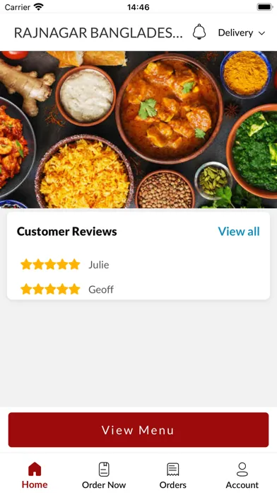 Tangkapan layar Rajnagar Bangladeshi Kitchen