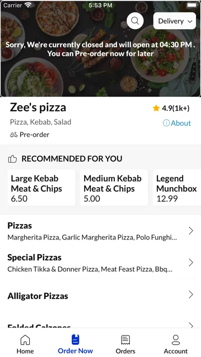 صور Zee's pizza