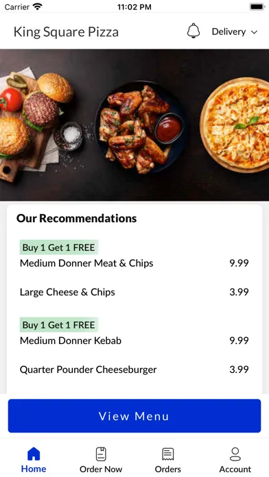 King Square Pizza Screenshots
