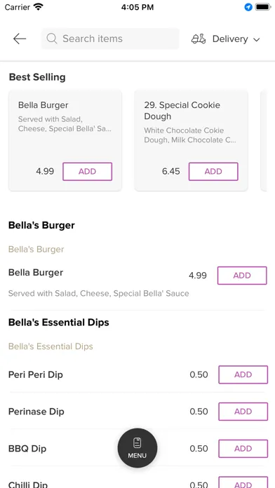 Bella's Desserts Screenshots
