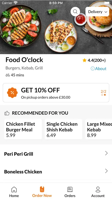 Capturas de pantalla de Food O'clock
