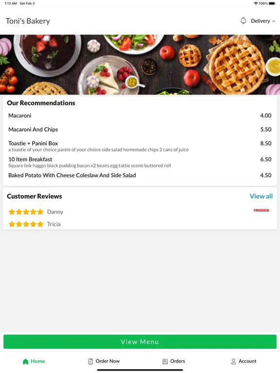 Скриншоты Toni's Bakery iPad 