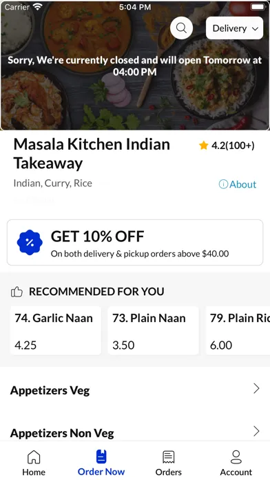 Screenshot di Masala Kitchen Indian Takeaway