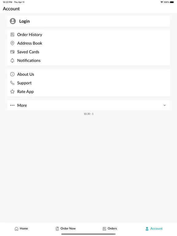 Westys Pizza iPad 应用截图