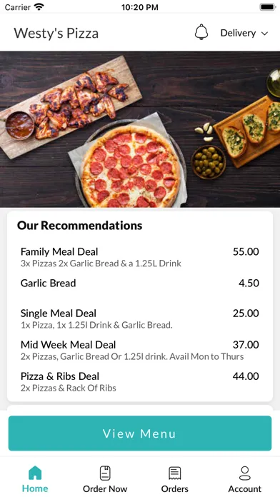 Westys Pizza应用截图