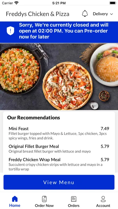 Captures d'écran de Freddy's Chicken & Pizza