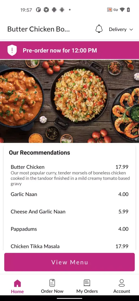 Zrzuty ekranu Butter Chicken Box Warkworth
