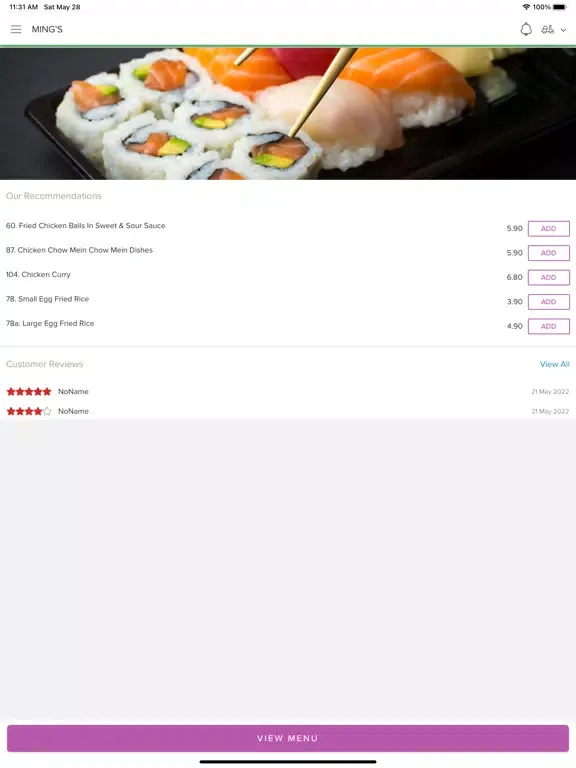 MING'S iPad  سکرین شاٹس