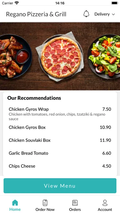Regano Pizzeria & Grill Screenshots