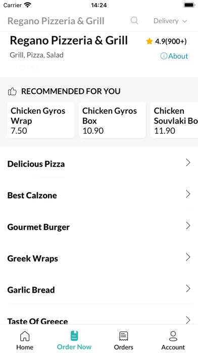 Regano Pizzeria & Grill Screenshots