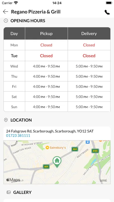 Regano Pizzeria & Grill Screenshots