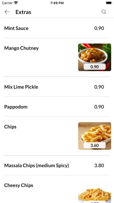 Screenshot di Bara street food
