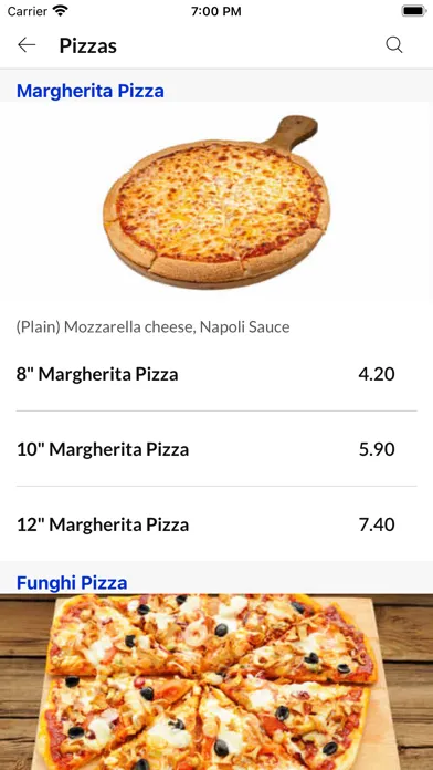 Ảnh chụp màn hình của Aryans Pizza House