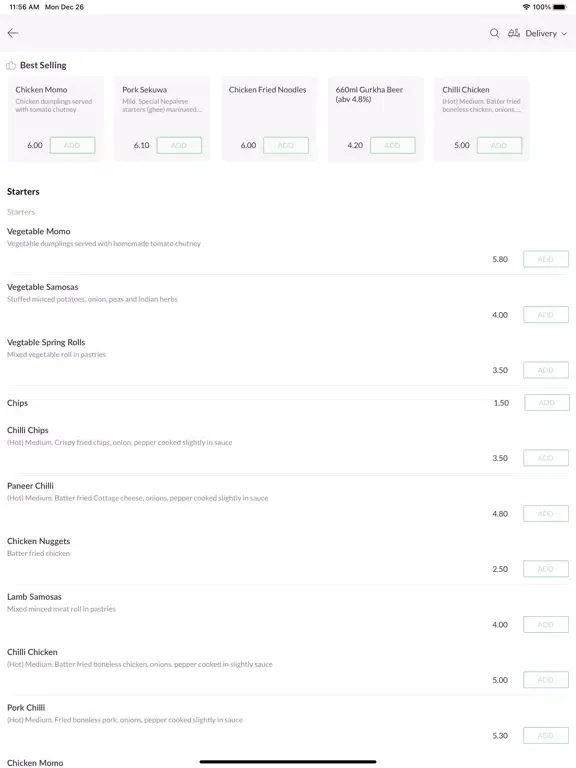 New Gurkha Nuneaton iPad  سکرین شاٹس