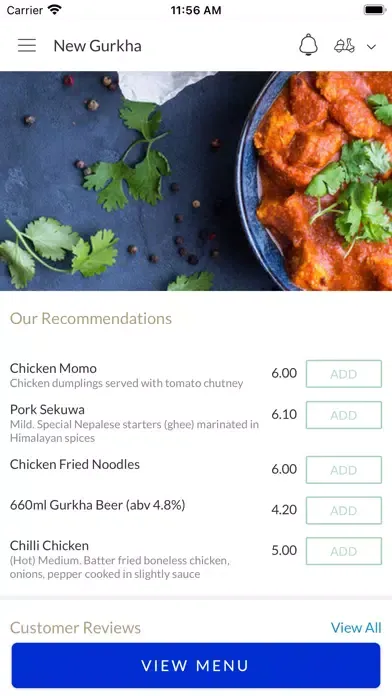 New Gurkha Nuneaton سکرین شاٹس
