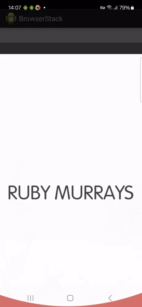 Tangkapan layar Ruby Murrays