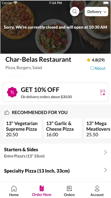 Captures d'écran de Char Belas Restaurant
