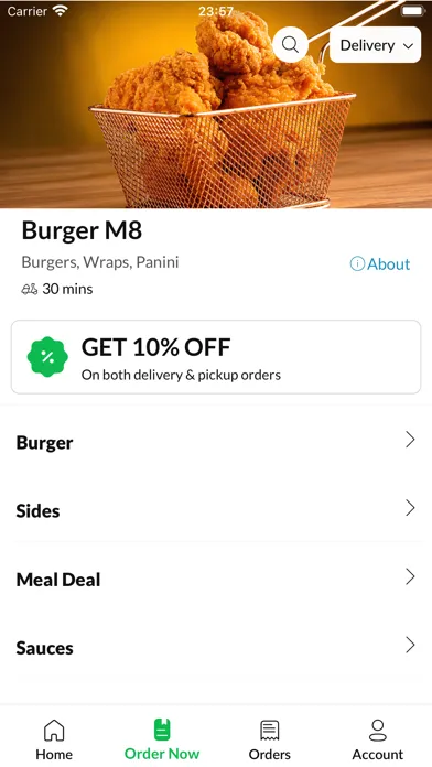 Burger M8 スクリーンショット