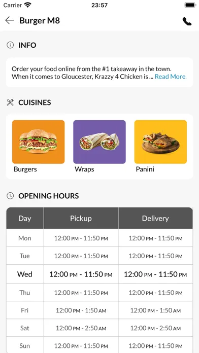 Burger M8 スクリーンショット